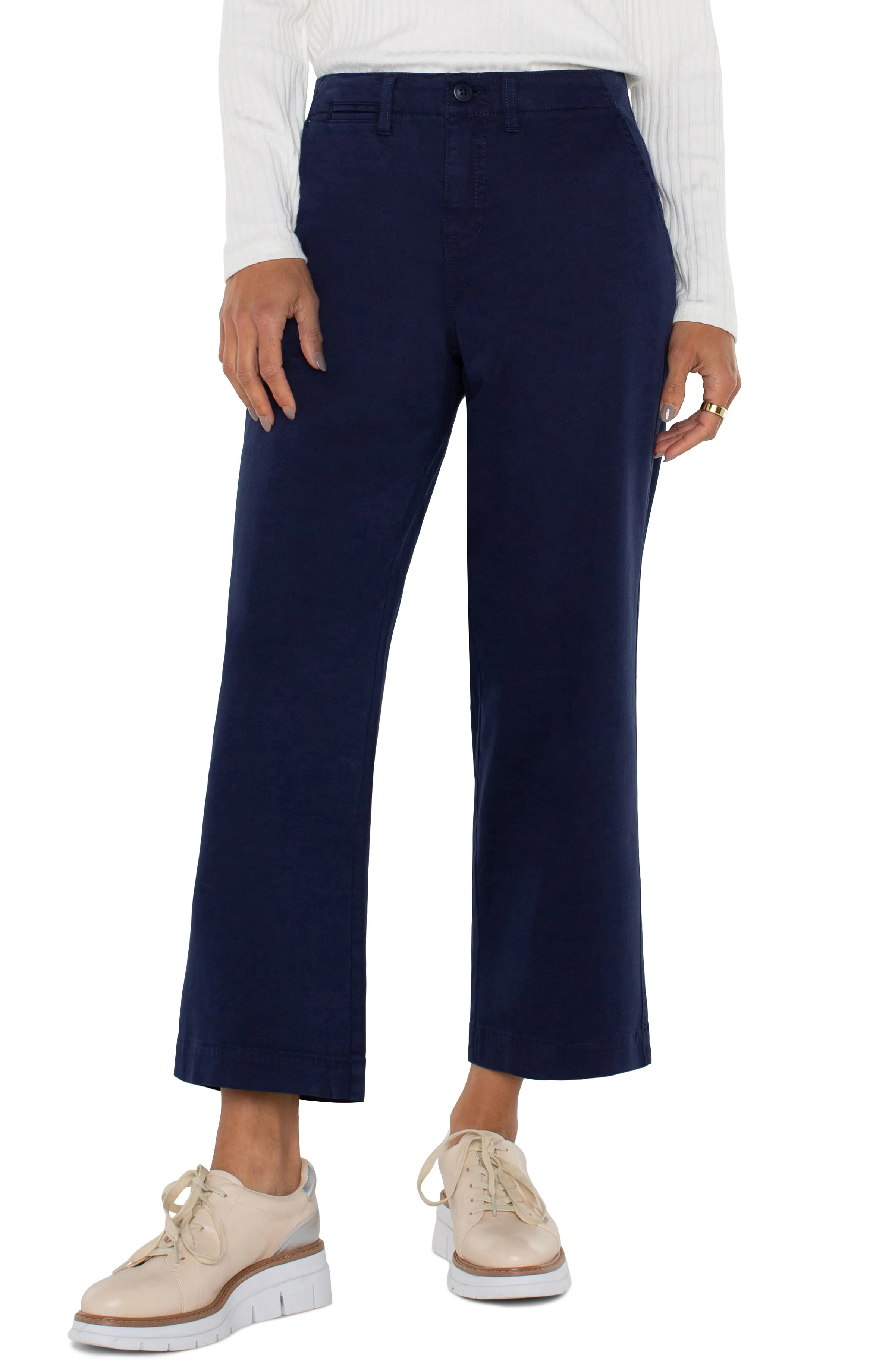 WIDE LEG CROP TROUSER