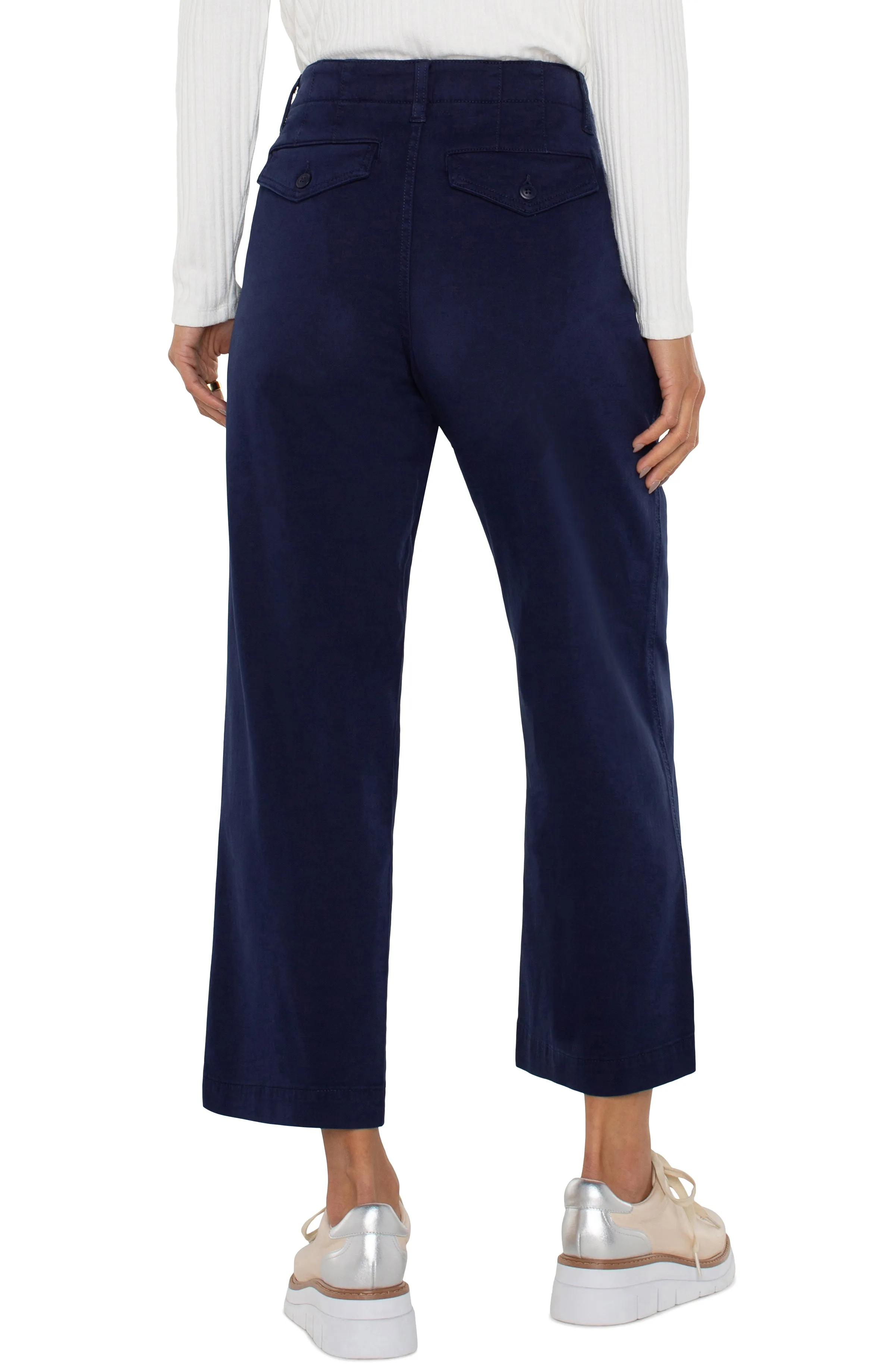 WIDE LEG CROP TROUSER