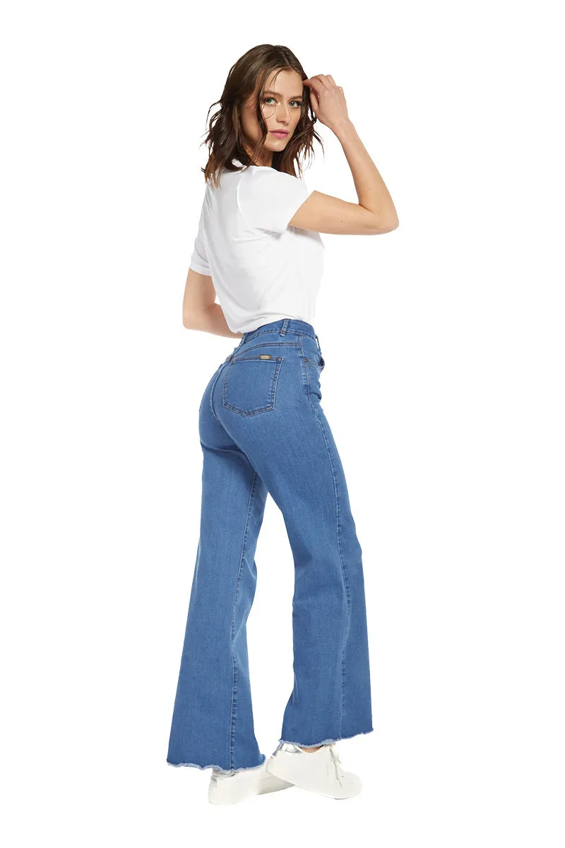 Wide Leg Jeans   4489